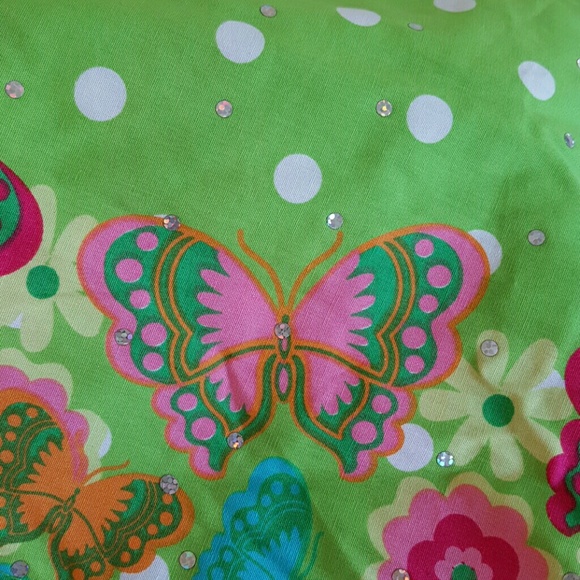 Sweet Brand Sequin Butterfly and Flower Dress - Picture 5 of 7